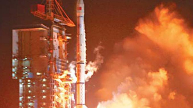 Salah satu satelit buatan China