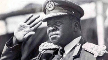 Mantan pemimpin Uganda, Idi Amin.