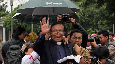 Jemaat GKI Yasmin Bogor Gelar Kebaktian di Istana