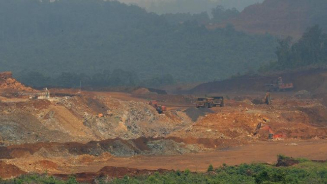 Tambang nikel PT. Vale Indonesia Tbk di Sorowako, Luwu Timur, Sulawesi Selatan