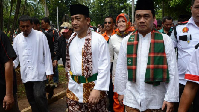 Ahmad Riza Patria (Kanan)