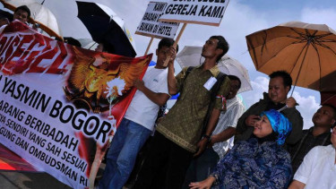 Jemaat GKI Yasmin (Foto ilustrasi)