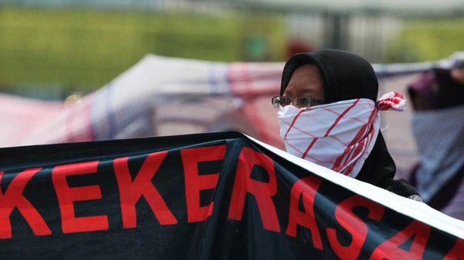 Aksi Pekerja Rumah Tangga Indonesia