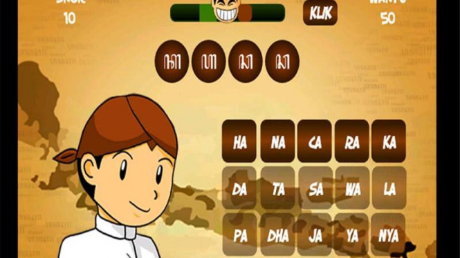 Game Lokal Petualangan Aksara di Tanah Jawa