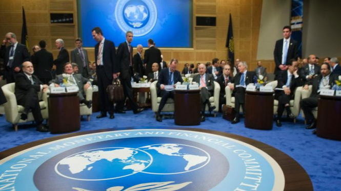 Ilustrasi pertemuan IMF.