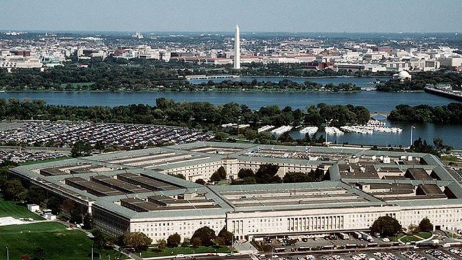 Departemen Pertahanan AS atau Pentagon.