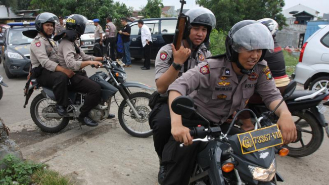 Polisi gerebek Kampung Ambon