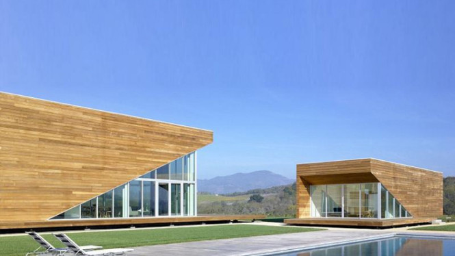 Desain rumah futuristik