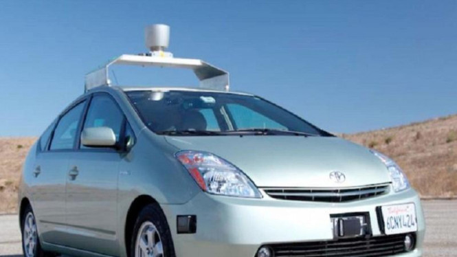 Mobil tanpa sopir Google