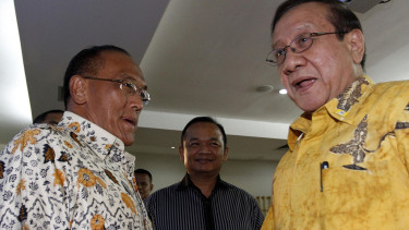 Aburizal Bakrie dan Akbar Tandjung