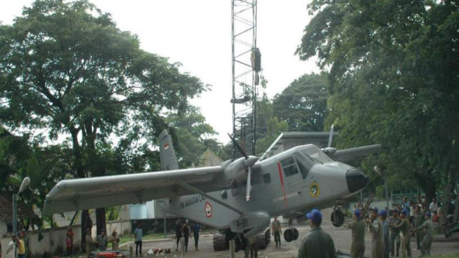 Pesawat patroli laut N-22 Nomad milik TNI AL