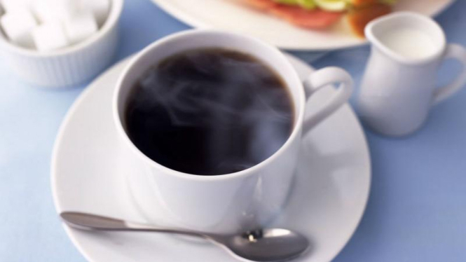 Kopi hitam.