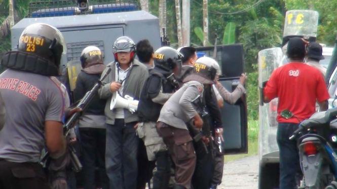 Bentrokan massa di Papua (Foto ilustrasi)