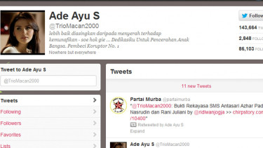 Akun Twitter @TrioMacan2000