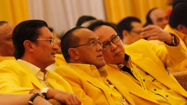 Aburizal Bakrie di Pembukaan Rapimnas III Partai Golkar
