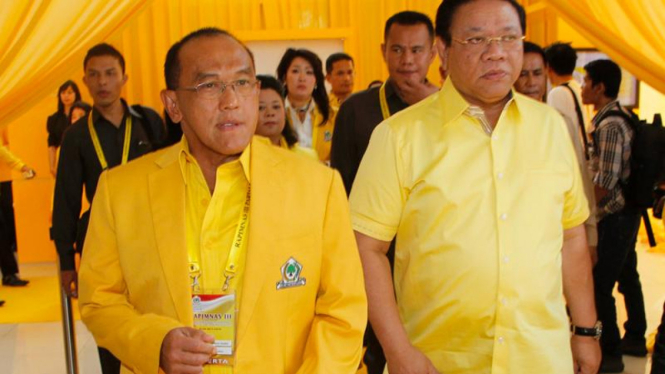Aburizal Bakrie di Pembukaan Rapimnas III Partai Golkar