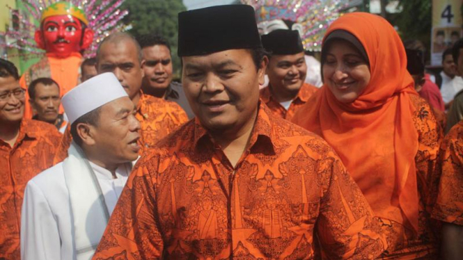 Kampanye Hidayat-Didik di GOR Otista
