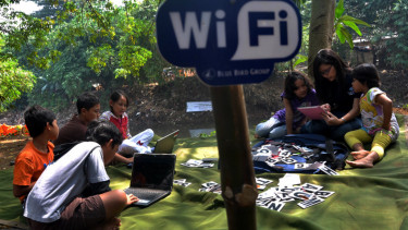 Free WiFi di Kawasan Ciliwung