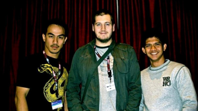 Joe Taslim, Gareth Evans dan Iko Uwais