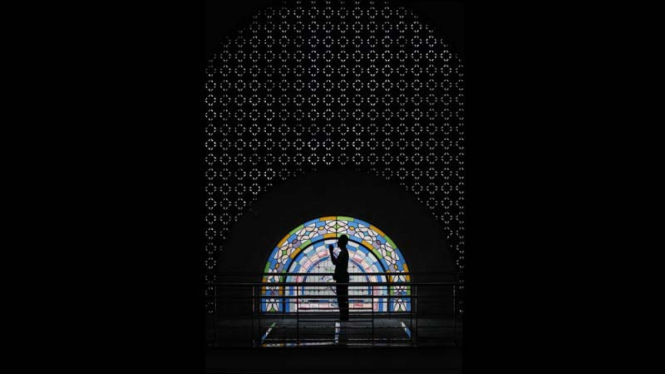 Ilustrasi salat.