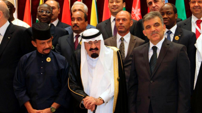 KTT Luar Biasa Organisasi Kerjasama Islam di Mekkah, Arab Saudi.