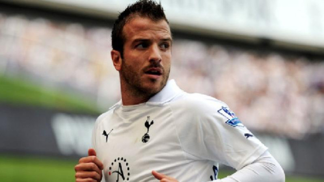 Rafael van der Vaart saat masih membela Tottenham Hotspur.