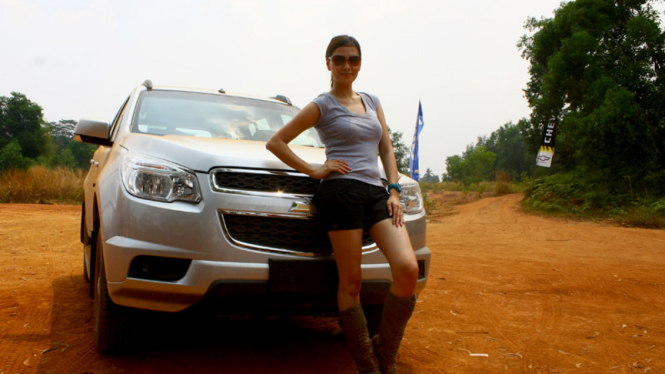 Menguji Chevrolet Trailblazer di Medan Off Road
