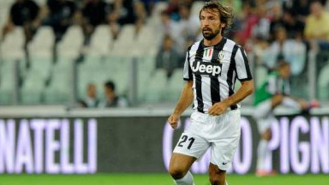 Pemain Juventus, Andrea Pirlo.