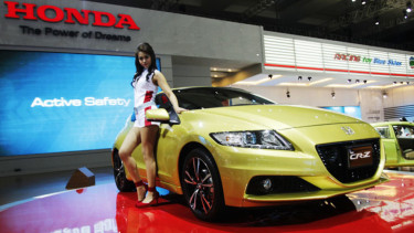 Honda CR-Z di Indonesia International Motor Show (IIMS) 2012