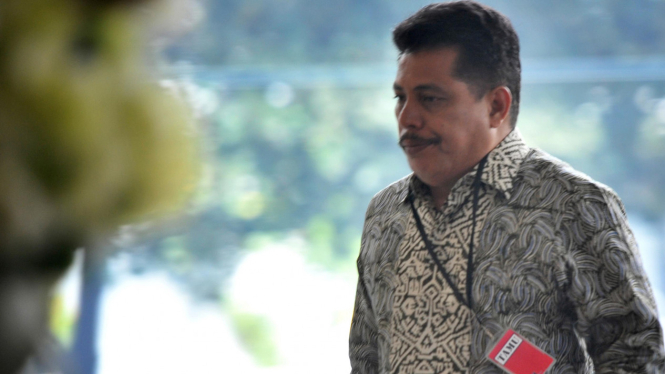 Ketua DPP Demokrat, Umar Arsal di KPK