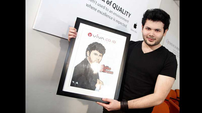 Ridho Rhoma berkunjung ke redaksi VIVA.co.id