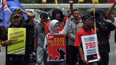 Demo Tolak RUU Kamnas dan RUU Ormas