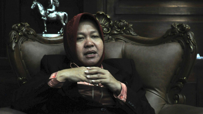 Wali Kota Surabaya, Tri Rismaharini alias Risma.