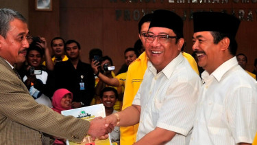 Mantan Bupati Indramayu, Irianto MS Syafiuddin (Yance) 