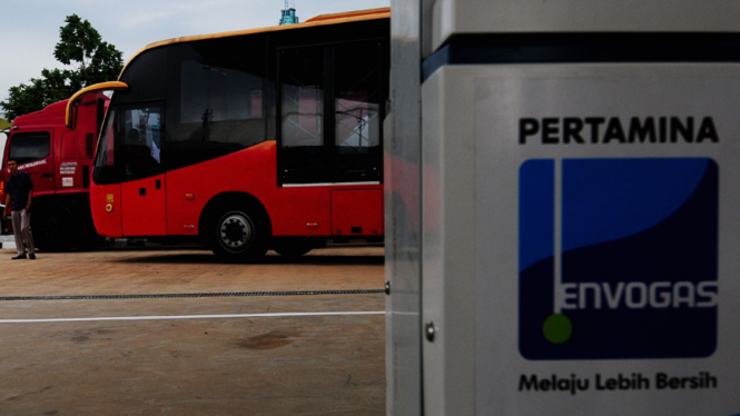 Peluncuran SPBG Pertamina Envogas