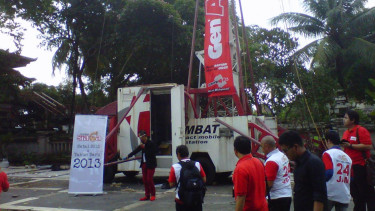 Combat, BTS bergerak milik Telkomsel