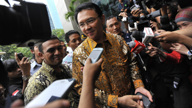 Ahok datangi Komisi Pemberantasan Korupsi