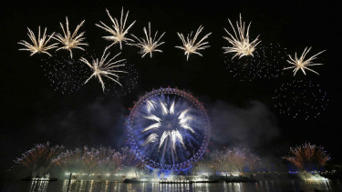 Perayaan Tahun Baru 2013 di London