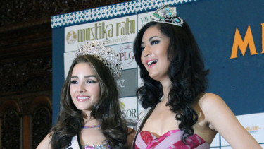 Miss Universe 2012, Olivia Culpo berkunjung ke Jakarta
