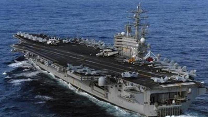 Kapal induk AS USS Ronald Reagan