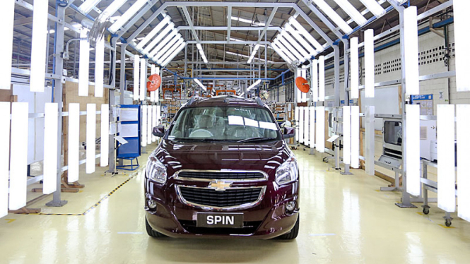 Mobil Chevrolet Spin Mulai Diproduksi