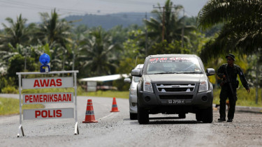 Polisi Malaysia Berjaga di Lahad Datu, Sabah