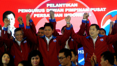 Hary Tanoe Lantik Pengurus Perindo.