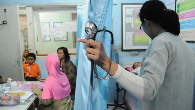 Pelayanan di Puskesmas.