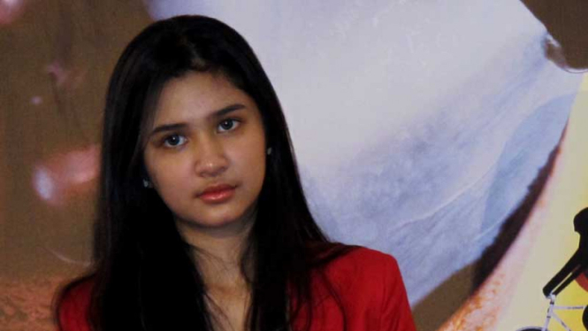 Mikha Tambayong di Peluncuran Cornetto