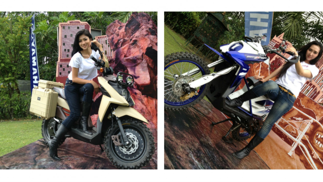 Skutik trail Yamaha X-Ride