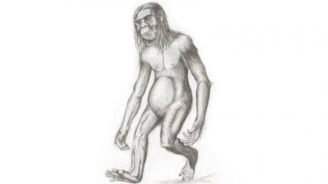Ilustrasi orang pendek