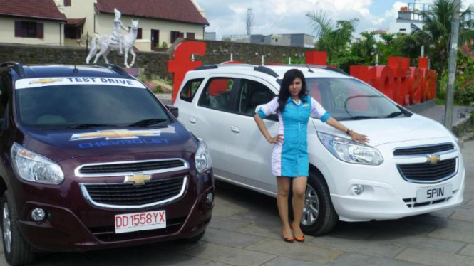 Chevrolet Spin diluncurkan di Makasar