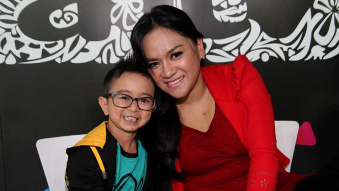 Daus Mini dan mantan istrinya, Yunita Lestari
