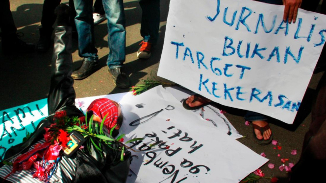 Demo wartawan